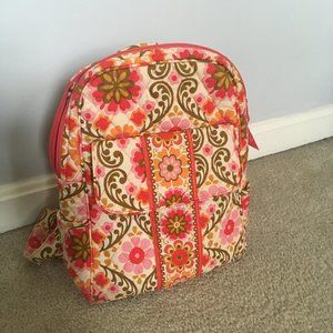 Vera Bradley Mini Backpack, Folkloric Pattern